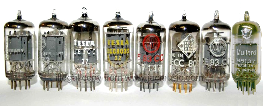 50x General Electric Blank Audio Tube Boxes - Fits ECC83, 12AX7, 6922 - Open Box