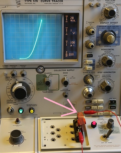 LUCAS Selenium Diode in AVO TUBE TESTER